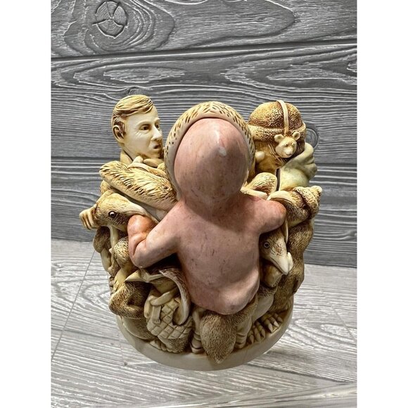 Harmony Kingdom Antarctic Antics Penguins 1994 Trinket Box Figurine Made in UK - Picture 4 of 9